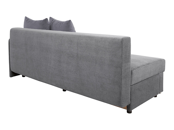 sofa Wow, Tkanina Solo 262 Blue/ Kronos 5 Blue/ Solo 266 Grey/ Dot 95 Grey, 215148