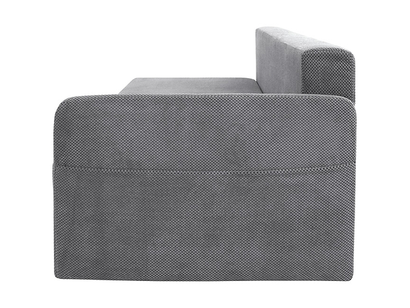 sofa Wow, Tkanina Solo 262 Blue/ Kronos 5 Blue/ Solo 266 Grey/ Dot 95 Grey, 215151