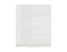 szafka górna z okapem Tapo Special, Kolor korpusów biały alpejski, Kolor frontów biały ecru, 215953