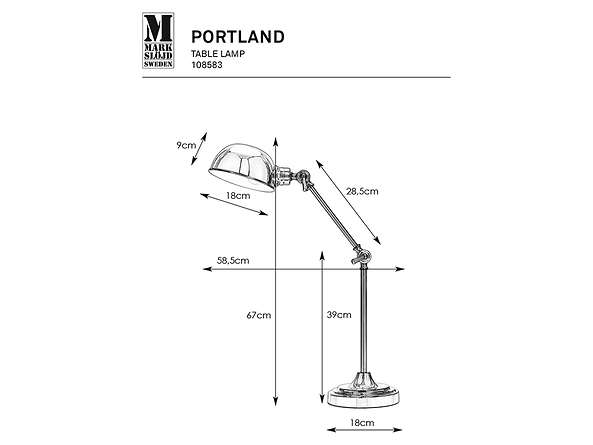 lampka biurkowa Portland, 216142