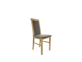 krzesło brązowy Como