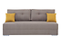 sofa Dona, Tkanina Asti 8 Yellow/Asti 3 Taupe, 216689