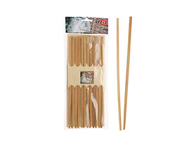 pałeczki bambusowe 12 szt. mix kolorów
