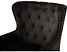 Fotel welurowy czarny VIBORG II, 220314