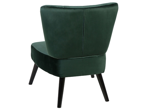 Fotel welurowy zielony VAASA, 220338