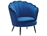 Fotel welurowy ciemnoniebieski LOVIKKA, 220503