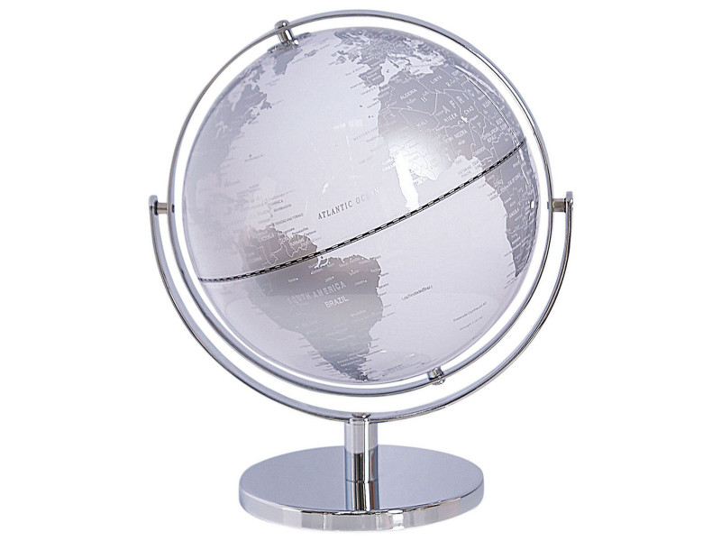 Globus 29 cm srebrny DRAKE, 221973