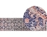 Dywan bawełniany 80 x 300 cm niebiesko-czerwony KURIN, 222382