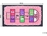 Dywan dziecięcy gra w klasy 80 x 150 cm różowy HONAZ, 222424