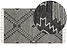 Dywan bawełniany 80 x 150 cm biało-czarny ARBAA, 222479