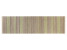 Dywan z juty 80 x 300 cm beżowo-zielony TALPUR, 223160