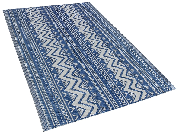 Dywan zewnętrzny 120 x 180 cm niebieski NAGPUR, 223619