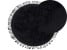 Produkt: Dywan shaggy okrągły bawełniany ⌀ 140 cm czarny BITLIS