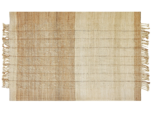 Dywan z juty 200 x 300 cm beżowy KARKIN, 225022