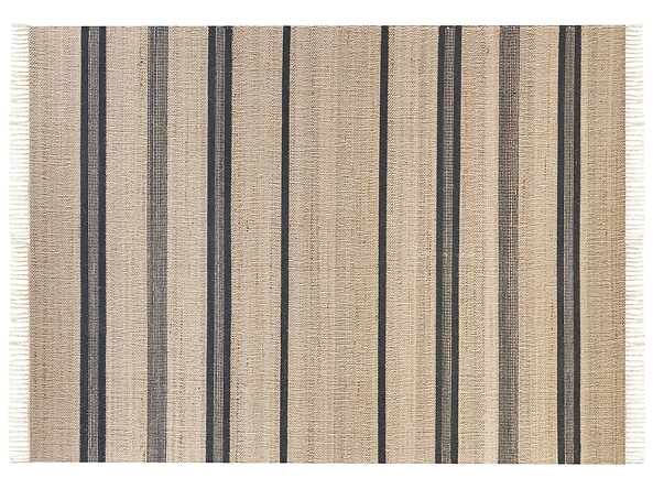 Dywan z juty 160 x 230 cm beżowo-szary TALPUR, 225172
