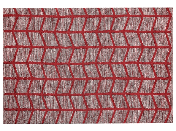 Dywan bawełniany 140 x 200 cm czerwony SIVAS, 225534