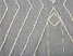 Dywan bawełniany 160 x 230 cm biało-szary KHENIFRA, 226799