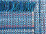 Dywan bawełniany 140 x 200 cm niebieski BESNI, 227591
