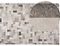 Dywan skórzany 160 x 230 cm szaro-beżowy KORFEZ, 228073