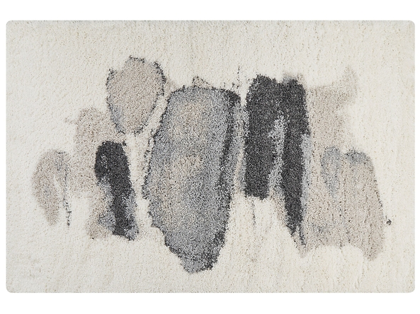 Dywan Shaggy 200 x 300 cm biało-szary MASIS, 228195