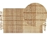 Dywan z juty 80 x 150 cm beżowy KARKIN, 228806
