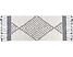 Dywan bawełniany 80 x 150 cm biało-czarny ERAY, 228949