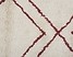 Dywan bawełniany 160 x 230 cm biało-czerwony KENITRA, 229085