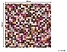 Dywan patchwork skórzany 200 x 200 cm wielokolorowy ENNE, 229244