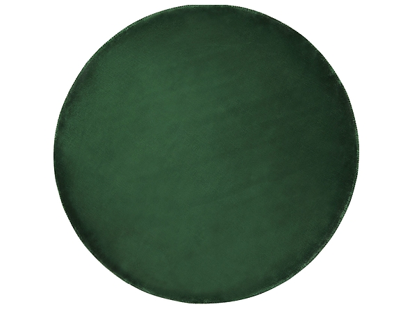 Dywan okrągły z wiskozy ø 140 cm zielony GESI II, 229329