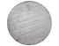 Dywan okrągły z wiskozy ⌀ 140 cm jasnoszary GESI II, 230127