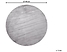 Dywan okrągły z wiskozy ⌀ 140 cm jasnoszary GESI II, 230129