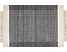 Dywan wełniany 160 x 230 cm czarny ze złamaną bielą ATLANTI, 230629