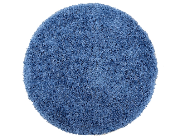 Dywan shaggy okrągły ⌀ 140 cm niebieski CIDE, 230922