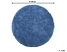 Dywan shaggy okrągły ⌀ 140 cm niebieski CIDE, 230924