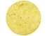 Dywan patchwork okrągły skórzany ⌀ 140 cm żółty ZEYTIN, 232052