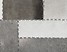 Dywan patchwork skórzany brązowoszary 160 x 230 cm PERVARI, 232154