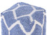 Puf 40 x 40 cm beżowo-niebieski ROJHAN, 233175