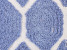 Puf 40 x 40 cm beżowo-niebieski ROJHAN, 233176