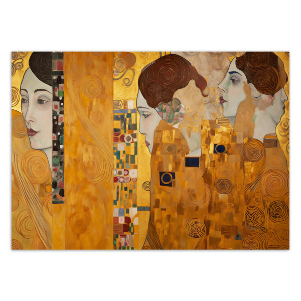 Feeby Fototapeta, Złoty portret kobiety - G. Klimt 150x105, 2334476