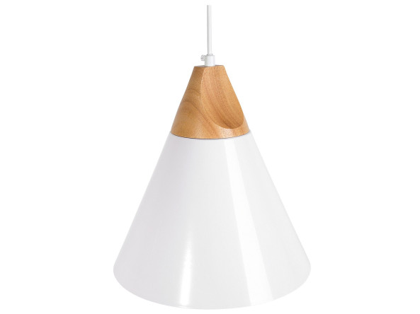 Lampa wisząca metalowa biała ALBANO, 236176