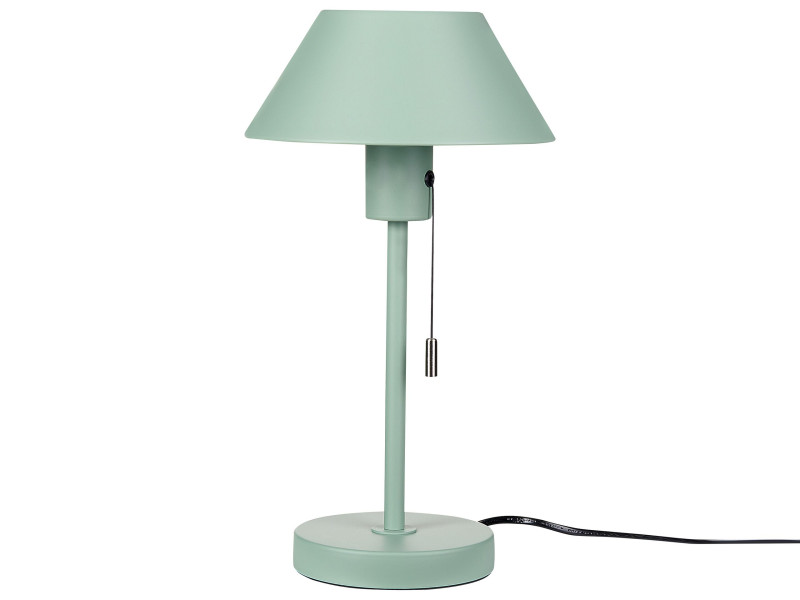 Lampa stołowa metalowa jasnozielona CAPARO, 236902