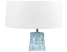Lampa stołowa ceramiczna niebieska VINCES, 237671