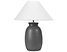 Lampa stołowa ceramiczna czarna PATILLAS, 237965