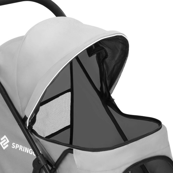 Wózek spacerowy dla zwierząt do 15 kg transporter dla psa, 2385795