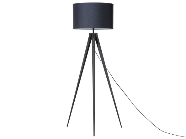Lampa podłogowa metalowa czarna STILETTO, 239160