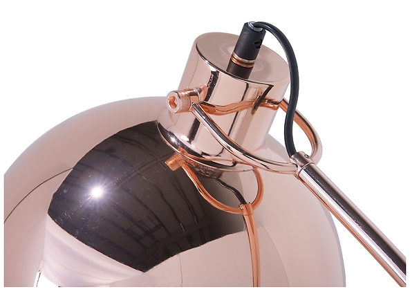 Lampa podłogowa metalowa miedziana DINTEL, 239391