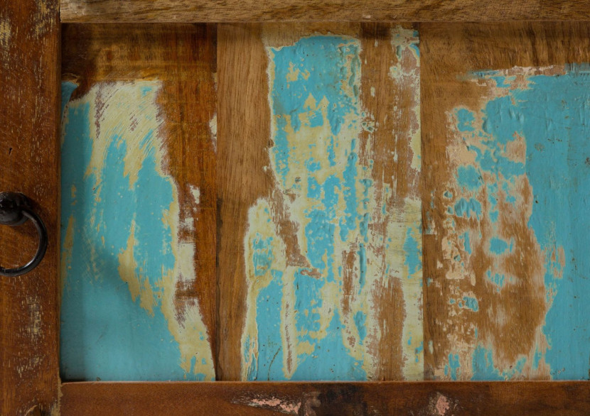 SPIRIT Szafka RTV #137 Drewno z odzysku Lakier 200x50x50 cm, 2399809