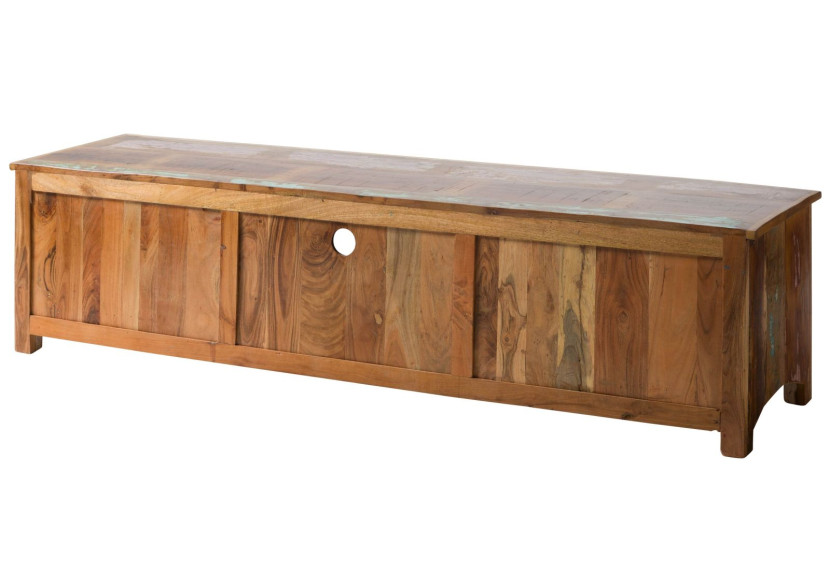 SPIRIT Szafka RTV #137 Drewno z odzysku Lakier 200x50x50 cm, 2399818
