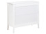 Komoda z 3 szufladami MDF salon sypialnia biała, 2495332