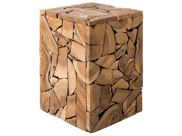Stolik pomocniczy drewno tekowe NELSON, 249628